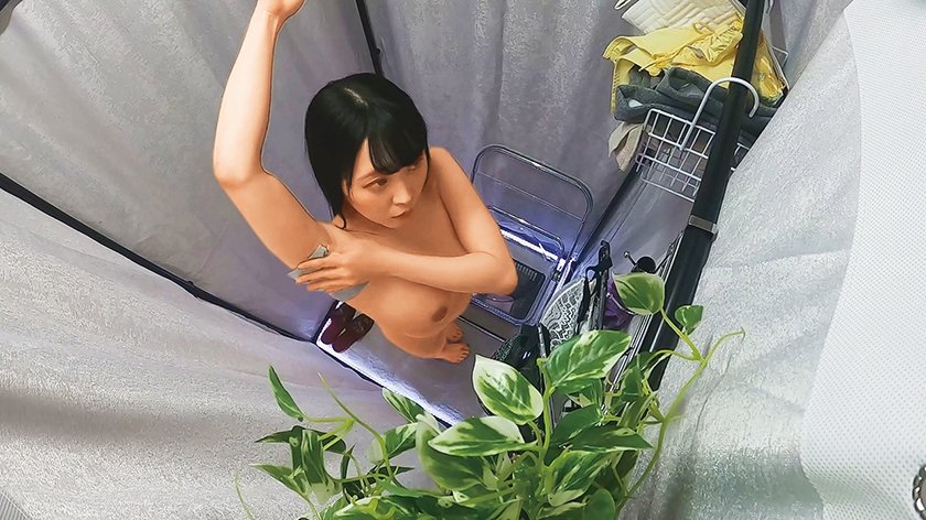 覗き見禁止領域！！更衣室無限大オナニー 無防備すぎるシロウト美女の流出映像8枚目