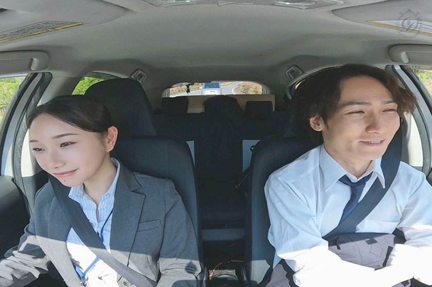 地方に配属になった僕は、いつも、先輩と車出勤をしています。 三葉ちはる4枚目
