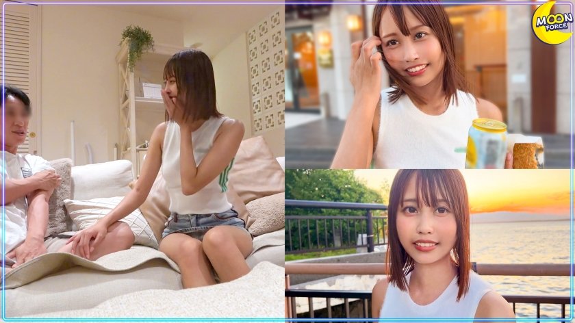 ゾッコン一途な褐色美女×海辺デート→執拗に好き好きアピールで宅飲みへ→彼氏いないアピールからのボディタッチ→至近距離密着からのキス…ですべてが始まり中出しSEXへ！！【ちな(大学生アルバイト)】1枚目