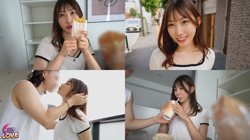 いちゃラブカップルのラブストーリー 巨乳彼女と朝起きて夜まで甘いお泊まり るる1枚目