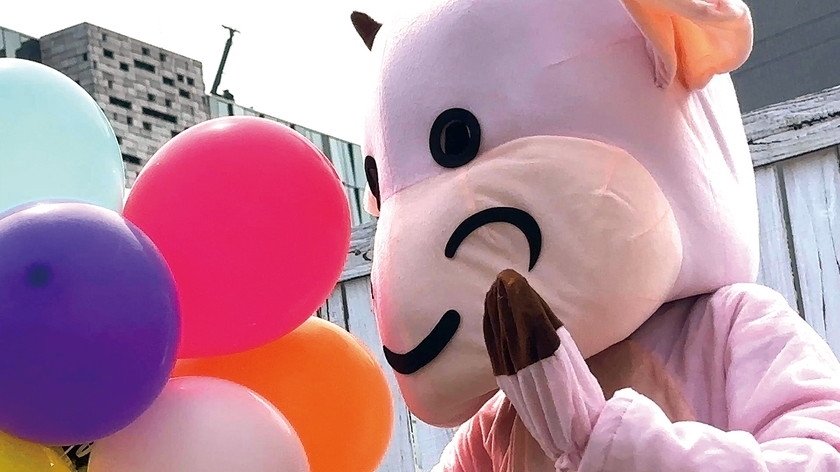 着ぐるみの中の人 遊園地のキャストさん4名8枚目