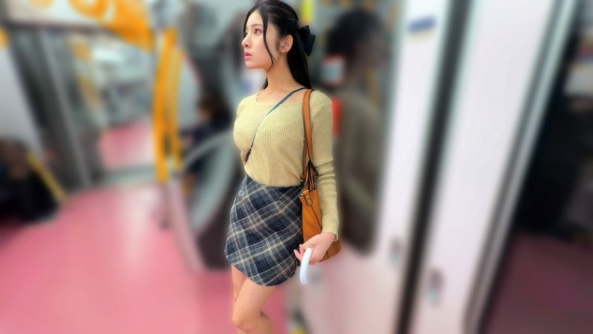 【デカパイスラ女子】#ネバネバ粘着追跡#ストラップ喰い込む巨乳観察#乳汚し20枚目