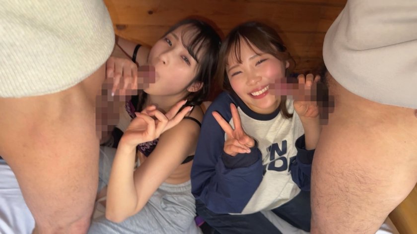 つむぐちゃん&みのりちゃん 私をスノボに連れてって大学生、春休みSEX スノボ女子と雪山乱交パーティ映像15枚目