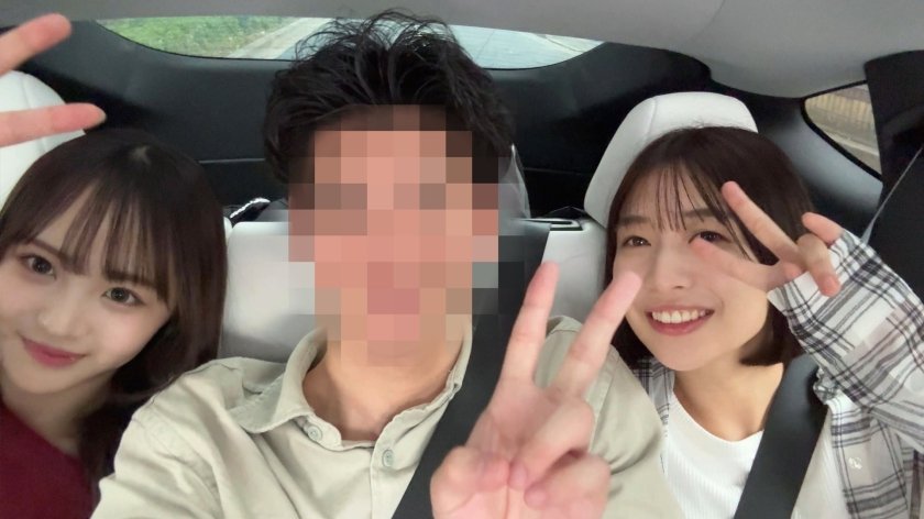 【早〇田大学経済学部4年】仲良しめちゃかわJD 卒業間近にハメ外して中出し4P乱交1枚目