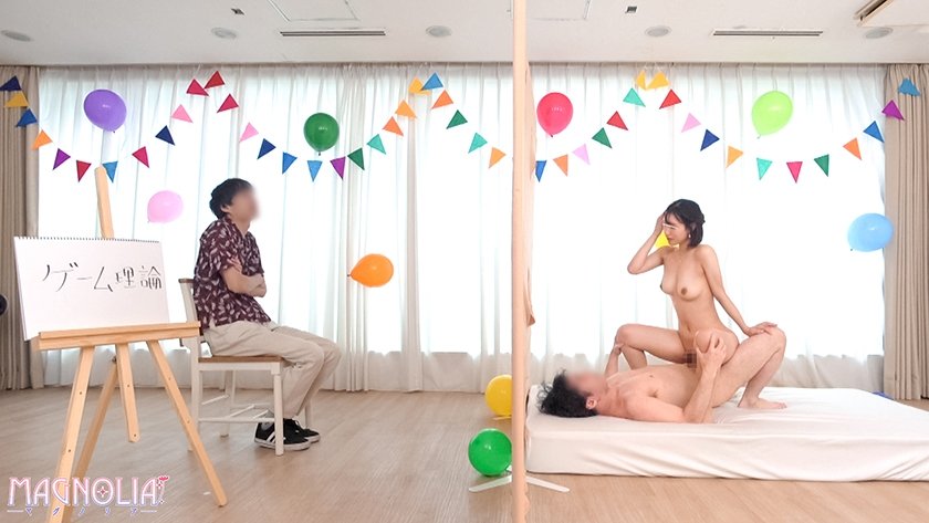 『仲良し夫婦限定！壁穴から顔を出したまま身体にイタズラを受けて連想ゲーム！』美容部員の若妻が挑戦！敏感過ぎる陥没乳首を吸い出され受け答えも怪しい状態で続行！？膣奥を何度も突かれて旦那に反応できないほどイキまくる大量中出しセックス！！【街角素人モニタリング♯あさみ♯25歳】6枚目