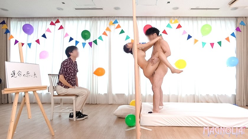 『仲良し夫婦限定！壁穴から顔を出したまま身体にイタズラを受けて連想ゲーム！』美容部員の若妻が挑戦！敏感過ぎる陥没乳首を吸い出され受け答えも怪しい状態で続行！？膣奥を何度も突かれて旦那に反応できないほどイキまくる大量中出しセックス！！【街角素人モニタリング♯あさみ♯25歳】9枚目