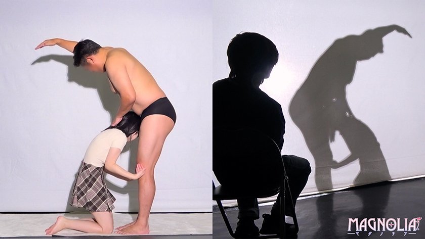 『ラブラブ激熱カップル限定！ドキドキ寝取られシルエットクイズ♪』透明感最強色白ボディJDが挑戦☆布越しでデカチン男に翻弄され放題…影絵パフォーマンスでパイパンま●こに生挿入からの連続中出し！【街角素人モニタリング♯れな♯21歳♯大学生】2枚目