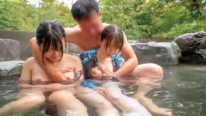 ピンクま●こ美少女達とイタズラ温泉旅行9枚目