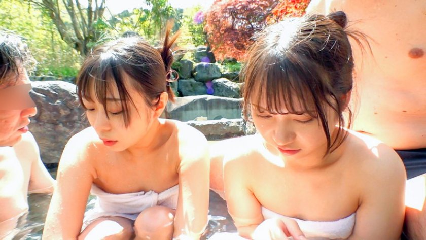 清楚な美少女たちとパ○活温泉旅行3枚目