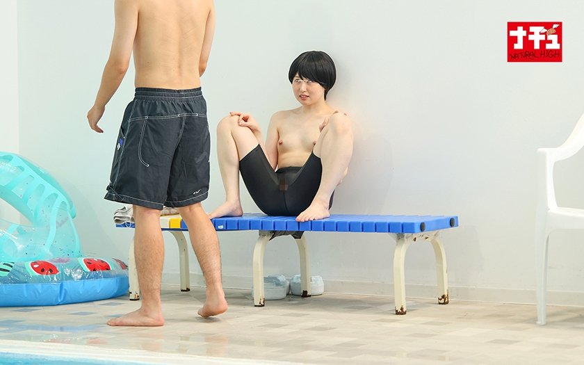 つるぺた素人女子だって男水着チャレンジ 県民プールでバレないように男子のふりして羞恥ミッション！だけのはずが…ボーイッシュSEXでなんか興奮しちゃって中出し許しちゃった///しずく&りおん9枚目