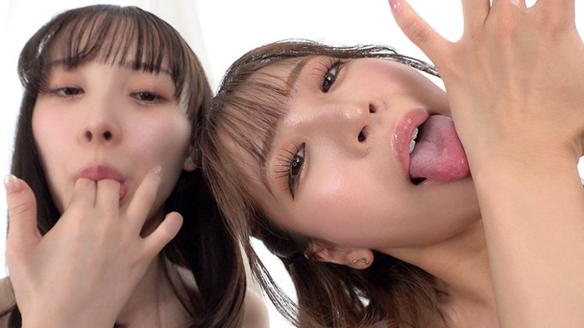 チ〇ポがトロけちゃうくらいに気持ちイィィーー!!!!!挟み撃ち 下品Wフェラチオ6枚目