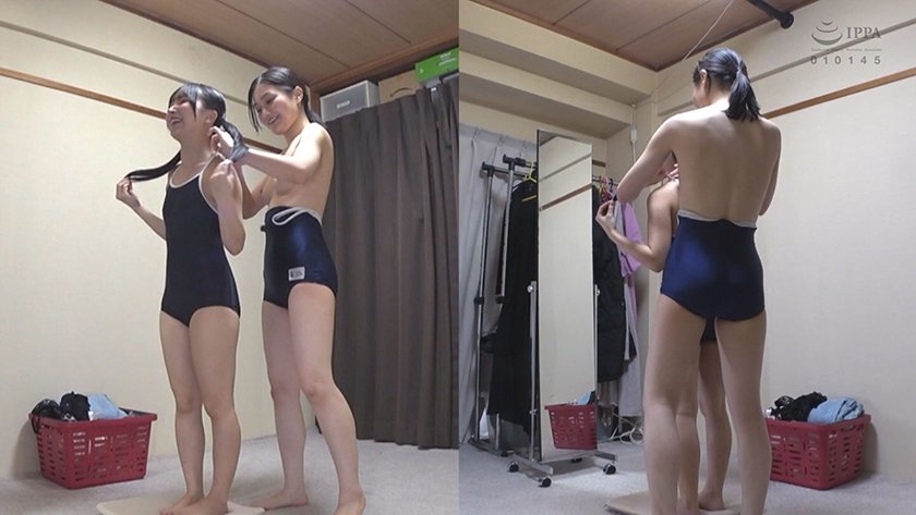 由良かな×雪奈真冬 姉御の個撮 神レズスク水 女が自らカメラを持ち可愛い女子の水着姿をじっとり撮影！親父の個撮ゆずりのハミ毛、ジョリワキ等のフェチ接写はもちろん女に撮られる恥ずかしい放尿やローション密着やレズSEXを完全着衣で楽しむレズハメ撮りAV1枚目