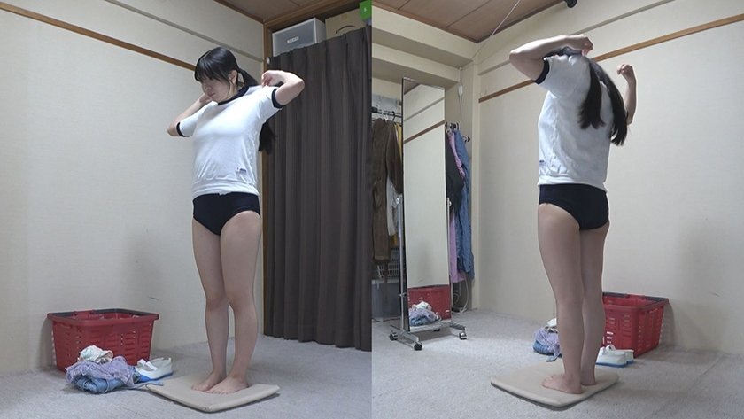 皐月ゆら ムチムチ美尻 神体育着 美少女やぽっちゃり娘らにピチピチ体育着を着せ、ハミパン、ムレムレワレメを毛穴まで見えるほどの超ドアップ接写！さらに尻コキ、着衣お漏らし放尿や体育着ぶっかけ等体育着好きに送る完全着衣フェチAV12枚目