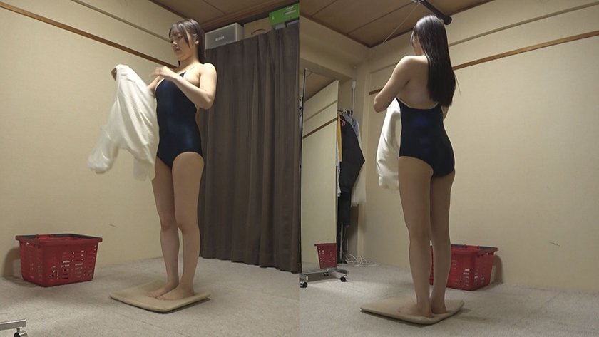 及川莉央 濡れてテカってピッタリ密着 神スク水  可愛い女子のスクール水着姿をじっとりと堪能！着替え盗撮から始まり貧乳から巨乳にパイパン、ハミ毛、ジョリワキ等のフェチ接写やローションソーププレイやスク水ぶっかけ等を完全着衣で楽しむAV1枚目