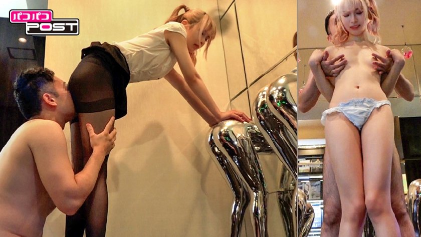 SNSで知り合った金髪ちっぱいギャルの身体が敏感過ぎて大興奮SEX ななちゃん1枚目