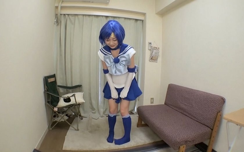 セー●ー戦士もエヴ●も大集合！熟女が恥ずい衣装で濡れ濡れマ●コ！コスコスこすったオッ勃ち肉棒で膣内大量発射！10枚目