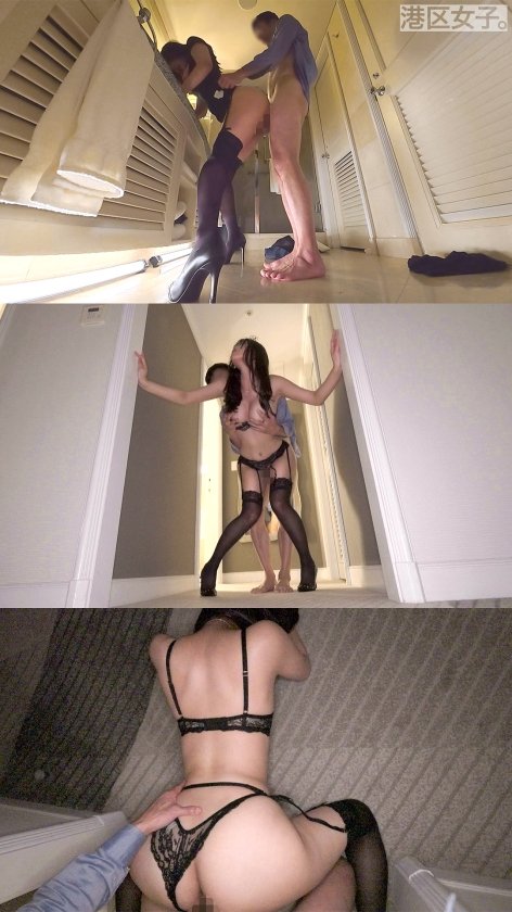 【120点の体】日本人離れした8頭身スーパーモデル体型、男を背伸びさせる立ちバック。が、少しずつ膝がガクつき震え始めて…1枚目