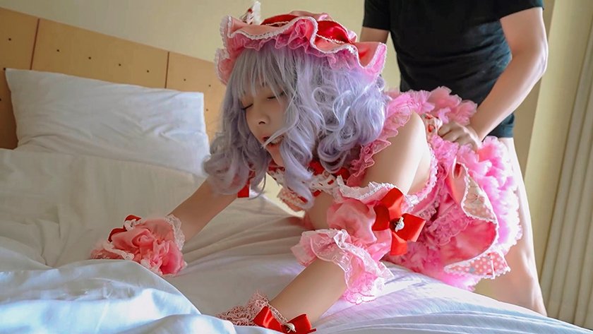 【中出し】厳選美少女にコスプレさせてオレの子を孕ませる！【レ●リア・スカーレット】7枚目