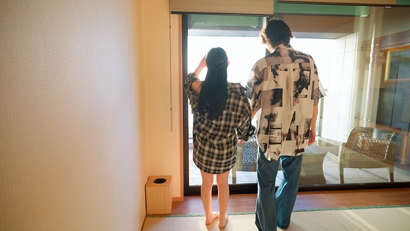 ひなの(20)景色よりチンコな彼女とお風呂エッチ8枚目