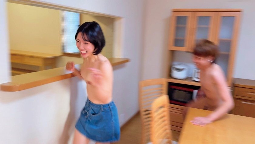 「えっまだするの？何回、私の中に出すつもり？もう無理！イキ過ぎて頭おかしくなっちゃう！！」素人女子大生vsイケメンAV男優 中出し鬼ごっこ 追いかけまわして捕まったら超絶高速ピストンで無制限生中出し！！ 31枚目