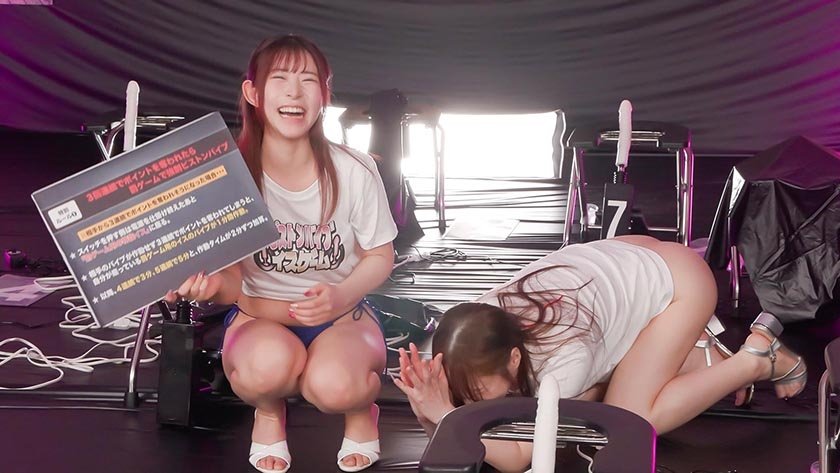 12脚のイスにピストンバイブを仕掛け合う究極の心理戦ピストンバイブイスゲーム 2 完全版2枚目