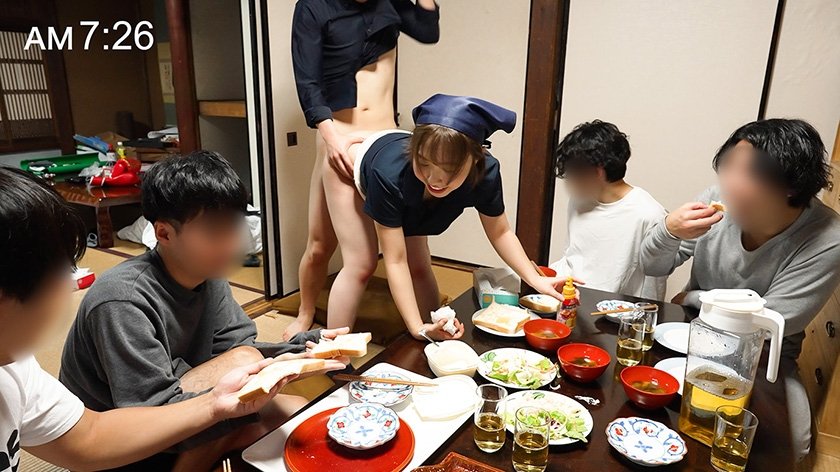 家事射精代行モーイク「お客様のお部屋もチンポもピカピカに。」忙しい朝のノンストップ業務3枚目