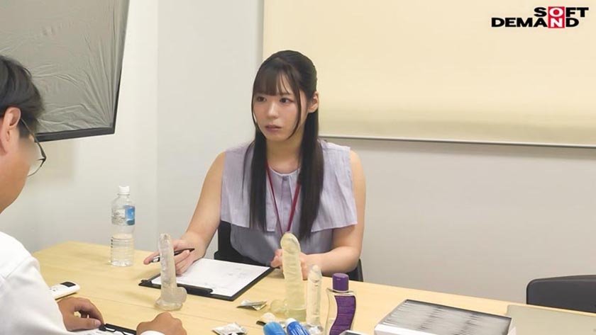 SOD女子社員コンドーム開発モニタリング 面倒見が良くて真面目な先輩女子社員は「試作品コンドームを今日中に使って来い！」と命令されて困る男子社員から必死にお願いされたら受け入れてくれるのか？ 佐野星彩 梶尾羽歌 川嶋望空 五関麻琴1枚目