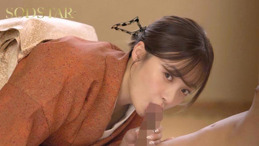 温泉旅行中の単独客や夫婦の男性を誘惑 館内で寝取りセックスをくり返す淫乱美人な若女将 渚恋生11枚目