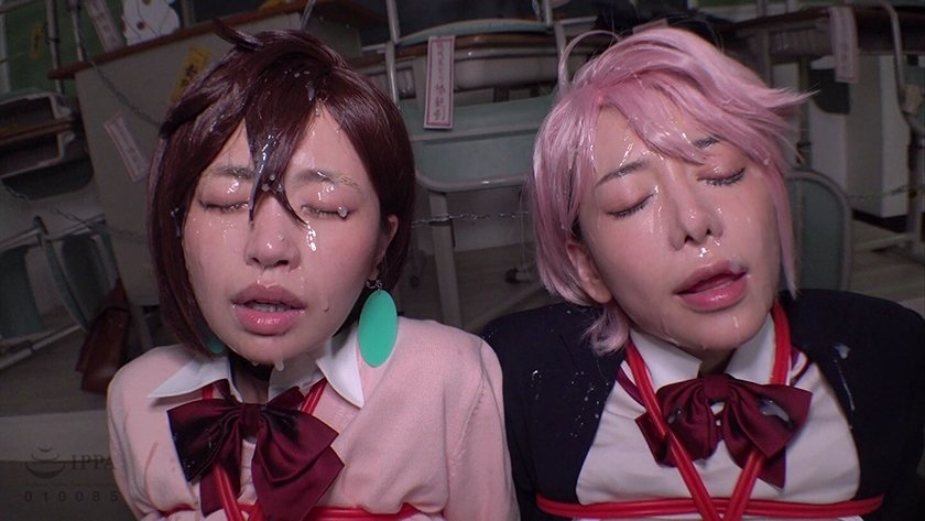 コスプレ美少女ザーメン大量ぶっかけ映像集4時間2枚目