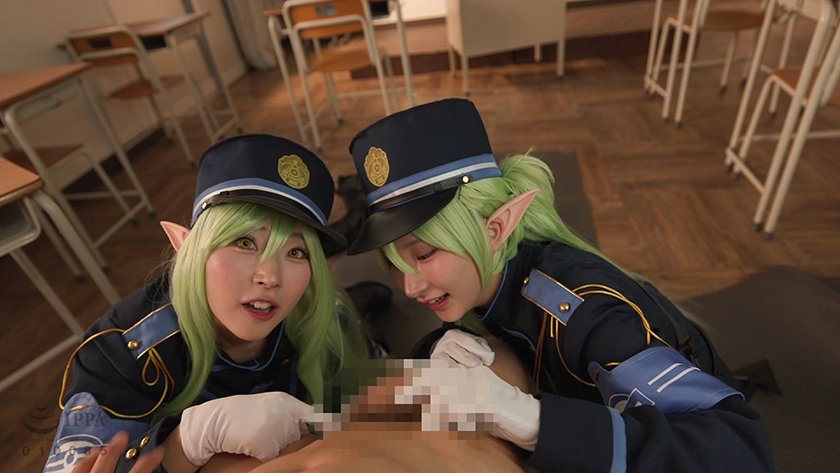 無邪気なじゅぽがき姉妹にむちゃくちゃ搾精された 皆月ひかる 由良かな8枚目