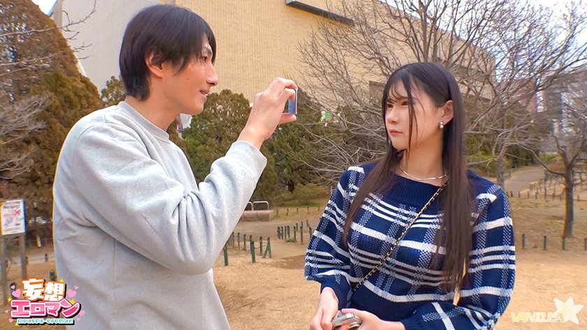 【美少女たちを肉棒で取り締まる歩きスマホ監視員】(1)アプリでお勉強中の美形社長令嬢を取り締まり！(2)地図を見ながら外回り中の関西弁OLを取り締まり！(3)大好きな彼氏とメッセ中の爆乳女子を彼氏の前で取り締まり！【妄想エロマン#あおい&さな&みな】2枚目