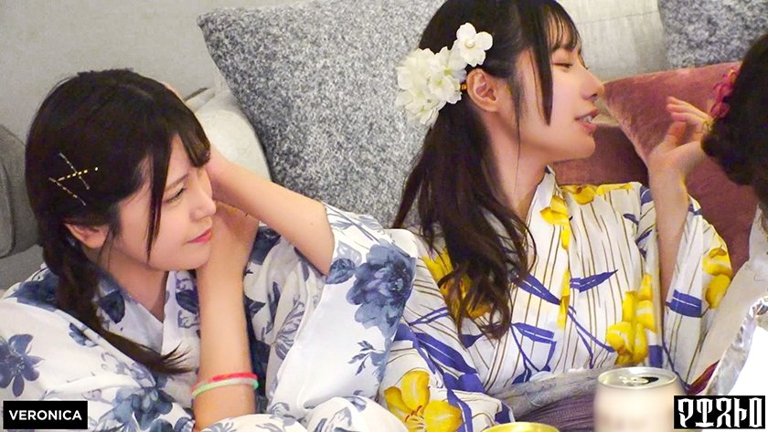 ナンパDe宅飲み！浴衣美女の可愛らしさに興奮した男達は生チン中出しSEXとヤりたい放題！？【るる/ゆい/あかり/ひなこ】Ver.あかり&ひなこ1枚目