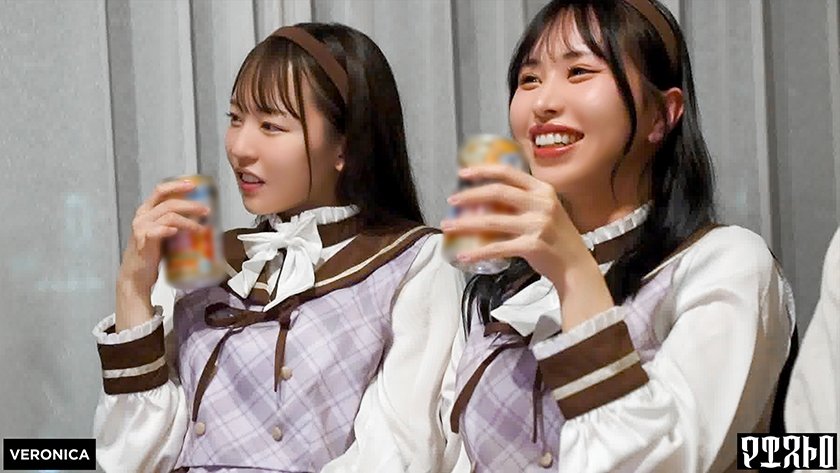圧巻スタイルのコンカフェ嬢4人と乱交SEX！美貌、美乳、美脚、美尻、全てが揃った四天王たちとLet's宅飲み！あまりのフェロモンに居ても立っても居られない男達はハチャメチャにヤリまくってしまうっ！【かんな/める/あきほ/めいさ】Verあきほ&めいさ1枚目