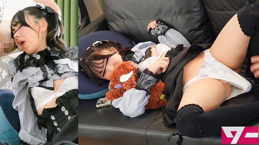 家出して来た地雷系女子を自宅に泊めてタダマンしまくり！最初は無反応だったけどデカチン生ハメしたらアヘ顔でイキまくり！メチャシコ女子に豹変！3枚目